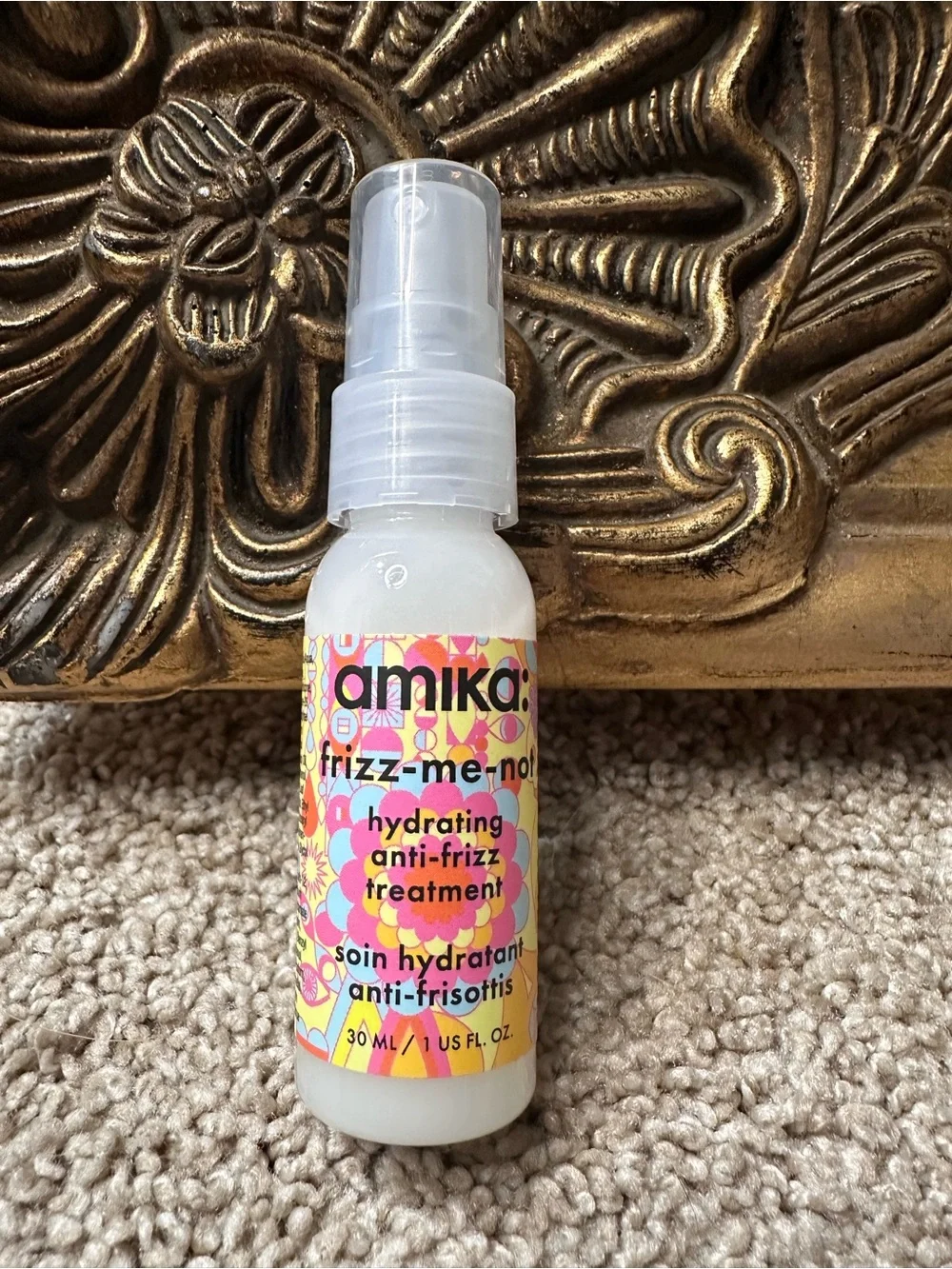 New Amika Frizz Me Not Hydrating Anti Frizz Treatment 1 fl oz